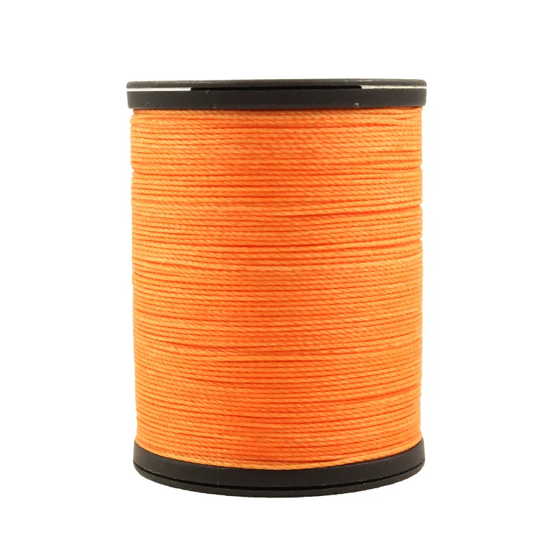 Фабричная оптовая продажа 3 новых круглых восковых ниток для шитья кожи 100% полиэстер тканая нить для шитья одежды 1260d/3