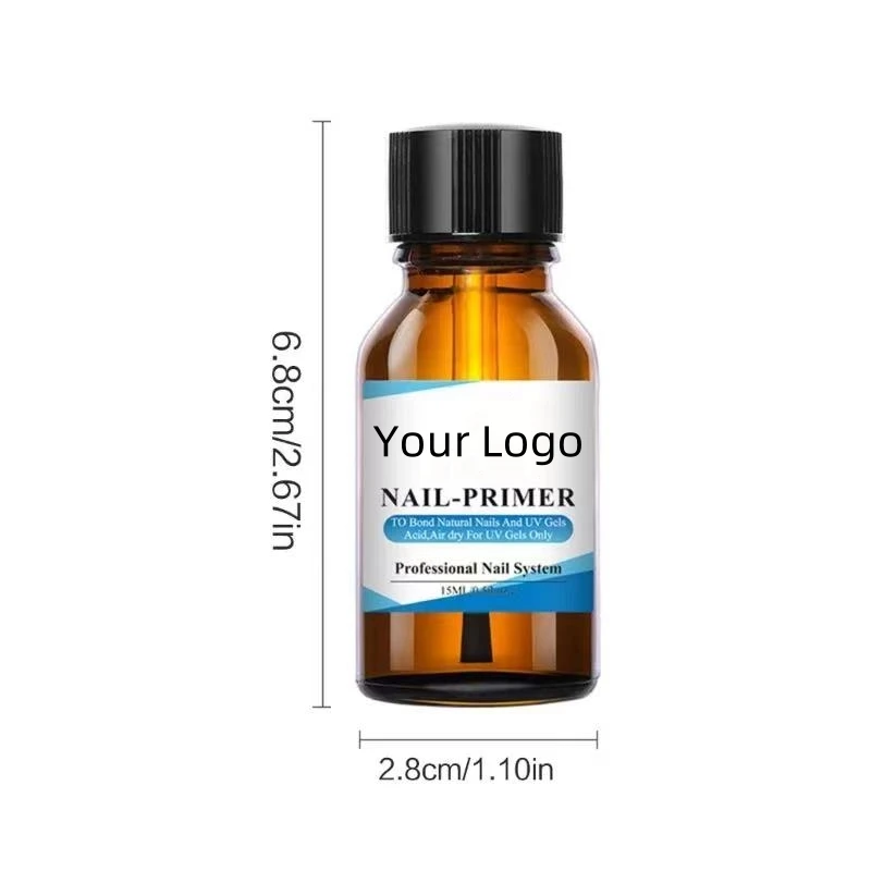 Private Label Nail Prep Dehydrator No Acid Free Primer Adhesive Desiccant Acrylic Nails Bonder Gel Balancing Oil Skin Solutions