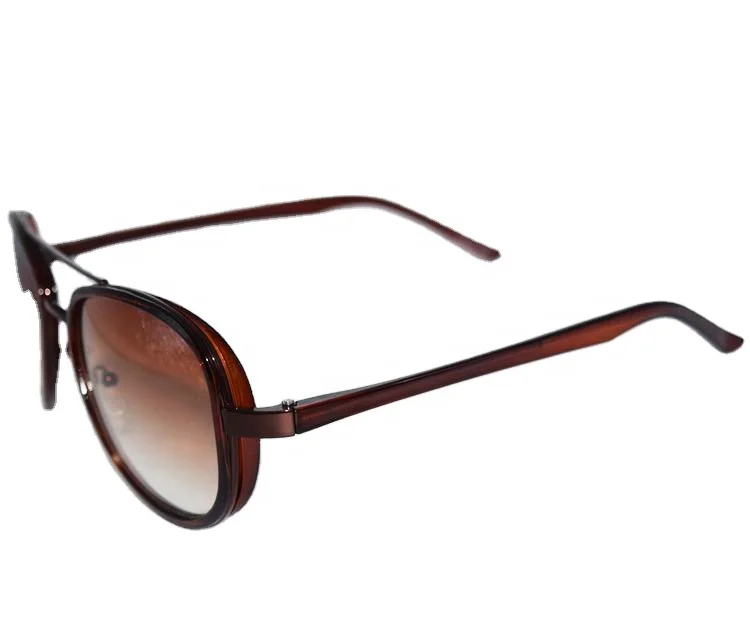 2022 Top Selling Products in USA High Quality Shiny Black Brown sun glasses Full Frame Plastic Sunglasses Unisex