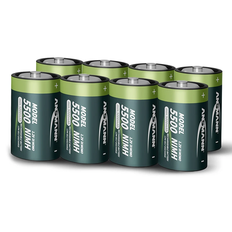 ANSMANN 1.2v 4500mAh C size LR14 rechargeable nimh batteries rechargeable battery