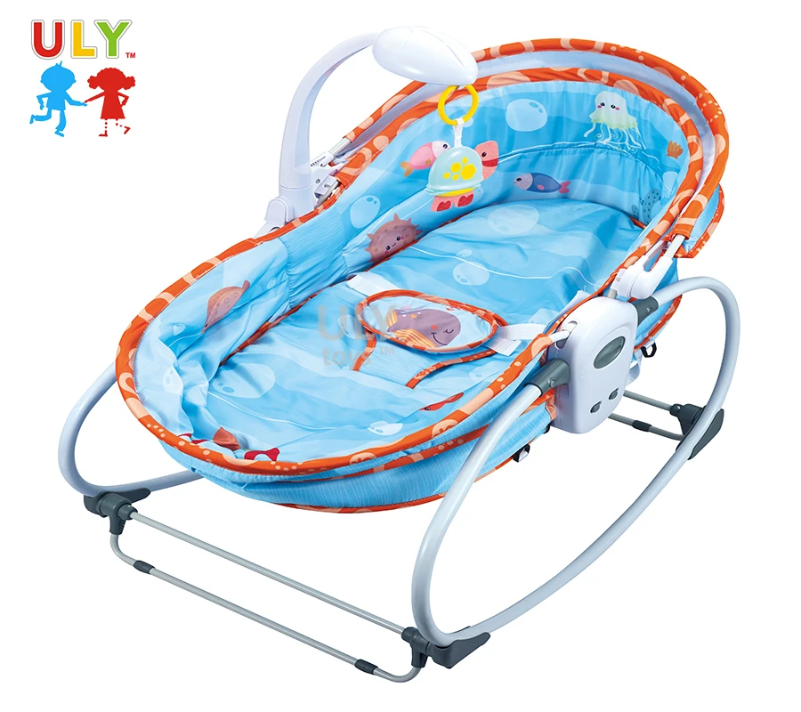Top Quality 6 In 1  Rocker Bassinet for baby New Cart Mode  Have Mosquito Net And Universal Wheel Unisex