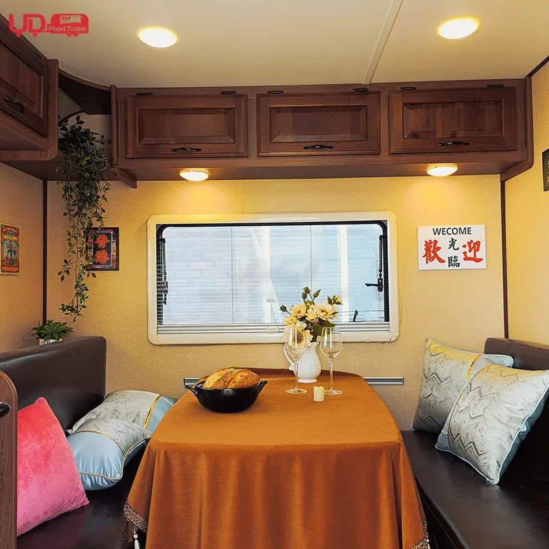 High Quality China Factory Campers Motorhomes Caravans RV Travel Trailer Caravan Camper Trailer