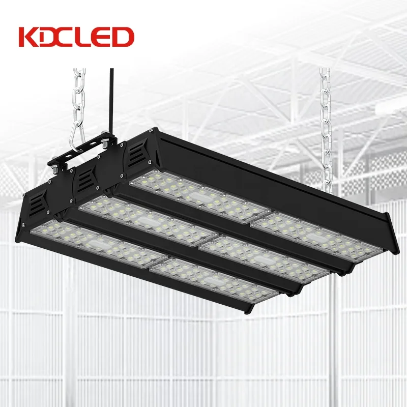 KDC industrial cost-effective replace ufo anti-glare 125w 180w high bay led lighting fixture 80 degree customized for warehouse