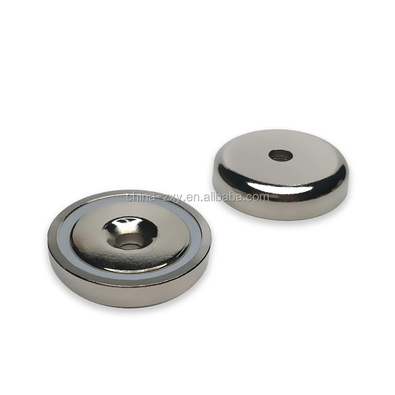 NdFeB Neodymium Pot Magnet with countersunk hole/pot magnet countersunk