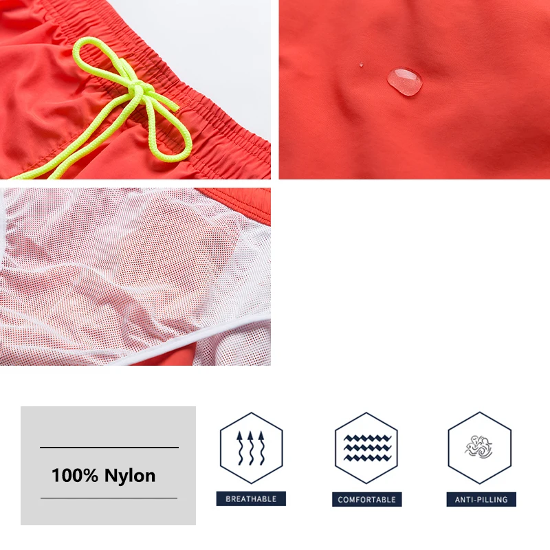 YLS Beach Wear Online Men Swim Trunks Wholesale Stretch Fabric Boardshorts Men