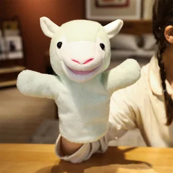 Interactive Stuffed Animal Rabbit Hand Puppet for Kids and Adults