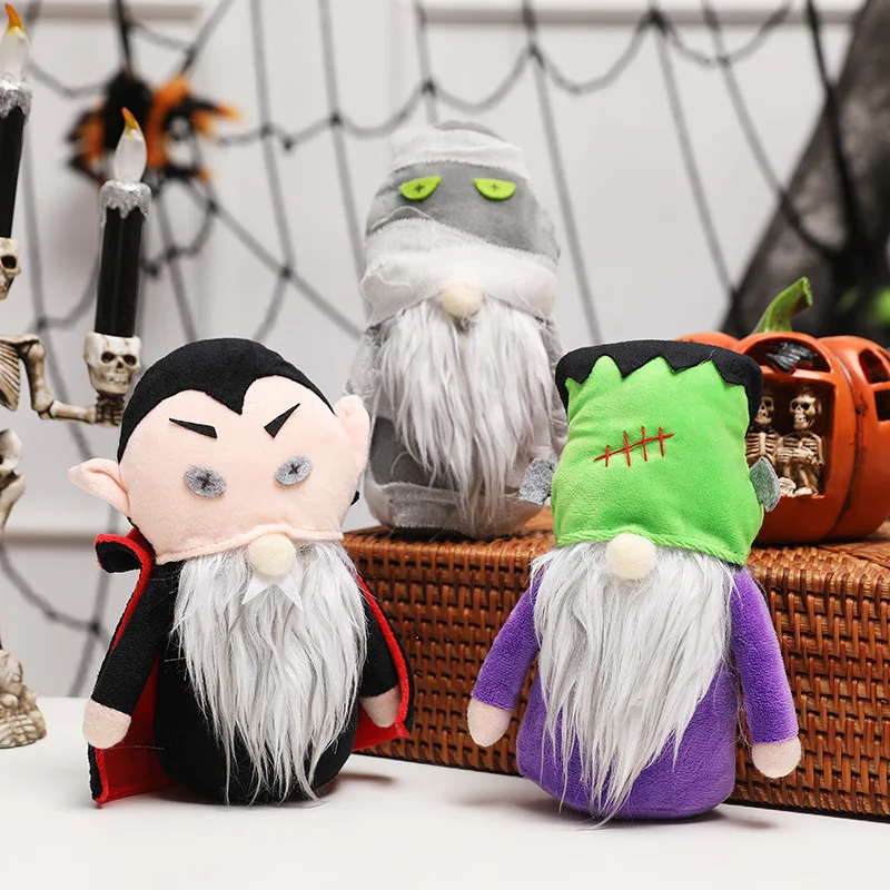 
Cross-border new Halloween decorations,vampire mummy Frankenstein doll faceless old man doll 