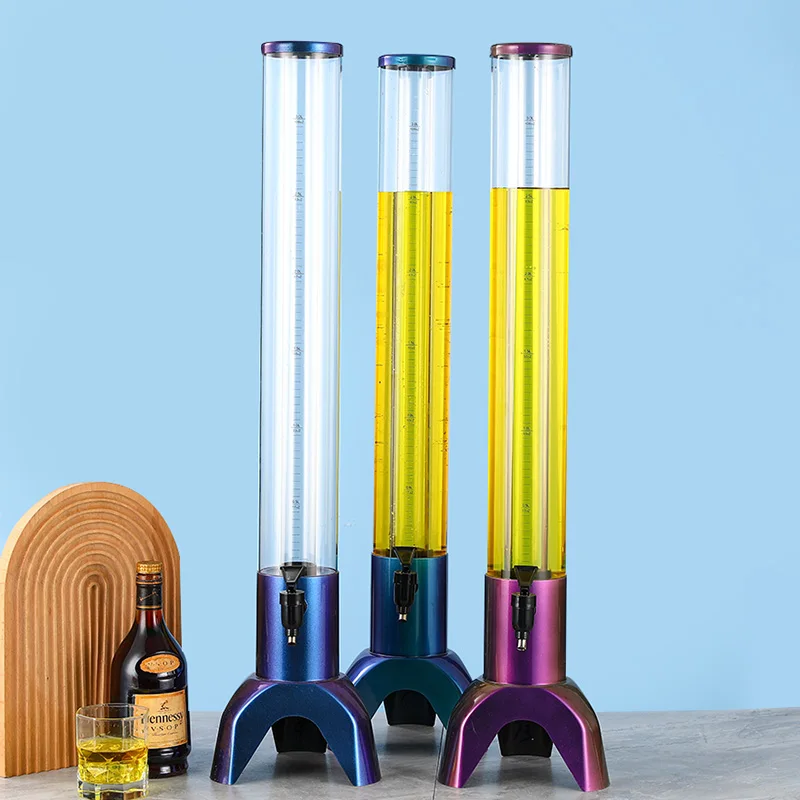 3l Colorful Beer Juice Portable Beverage dispenser tower beer dispenser