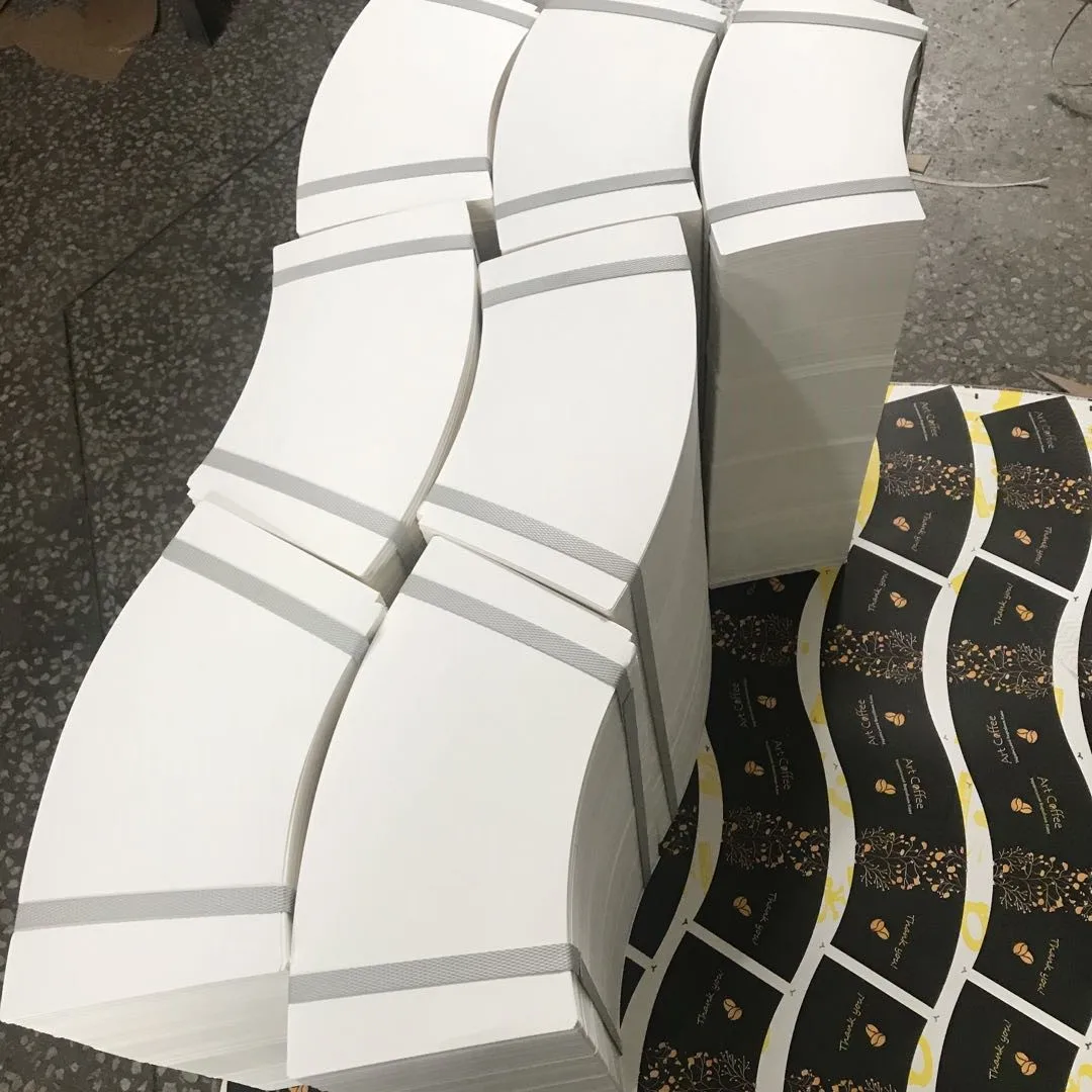 
PE coated paper cup blank 