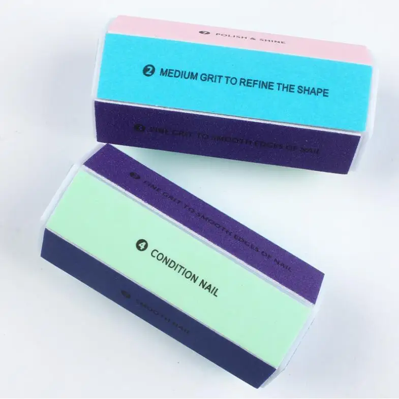 Factory Wholesale Personalized 8  Sides Nail File Buffer Block