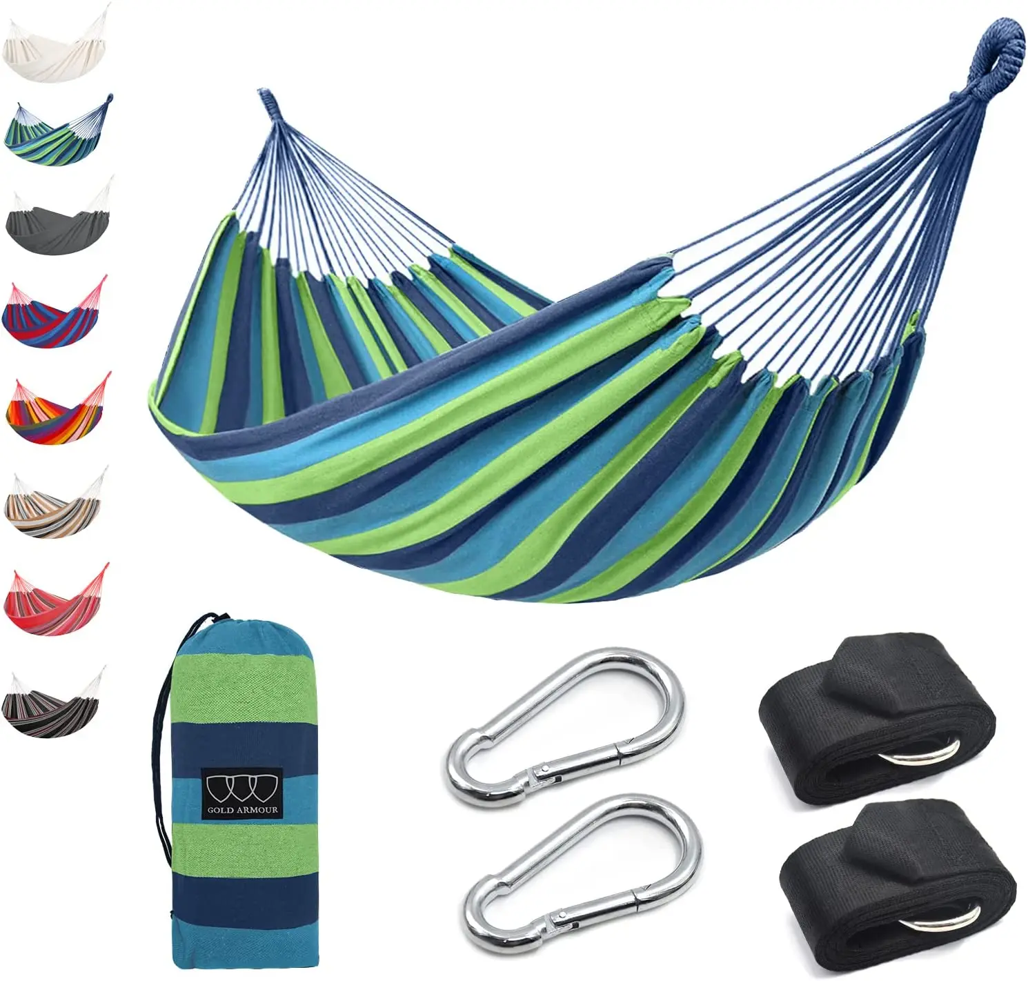 Hammock Double & Single Portable Hammocks Parachute Hammocks for Backpacking Travel Lightweight