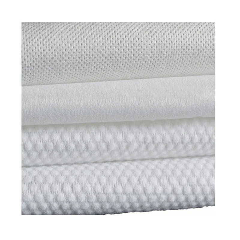 [Manufacturer] PP+Wood Pulp Nonwoven Fabric For Dry And Wet Wipes Spunlace Non Woven Roll