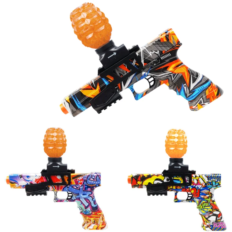 2023 Real pistol glock Plastic Gun Toy water Blaster gel Gun Boystraining pistol toy guns