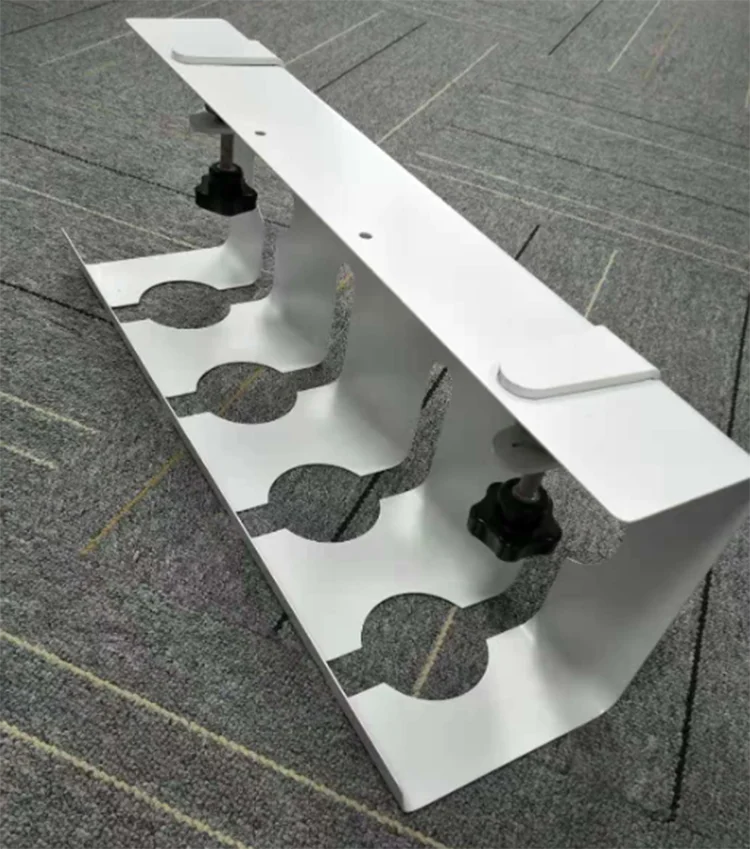 High quality carbon steel Under Desk Cable Management Tray, Metal Raceway Wires Cable Tidy Organizer Office desk