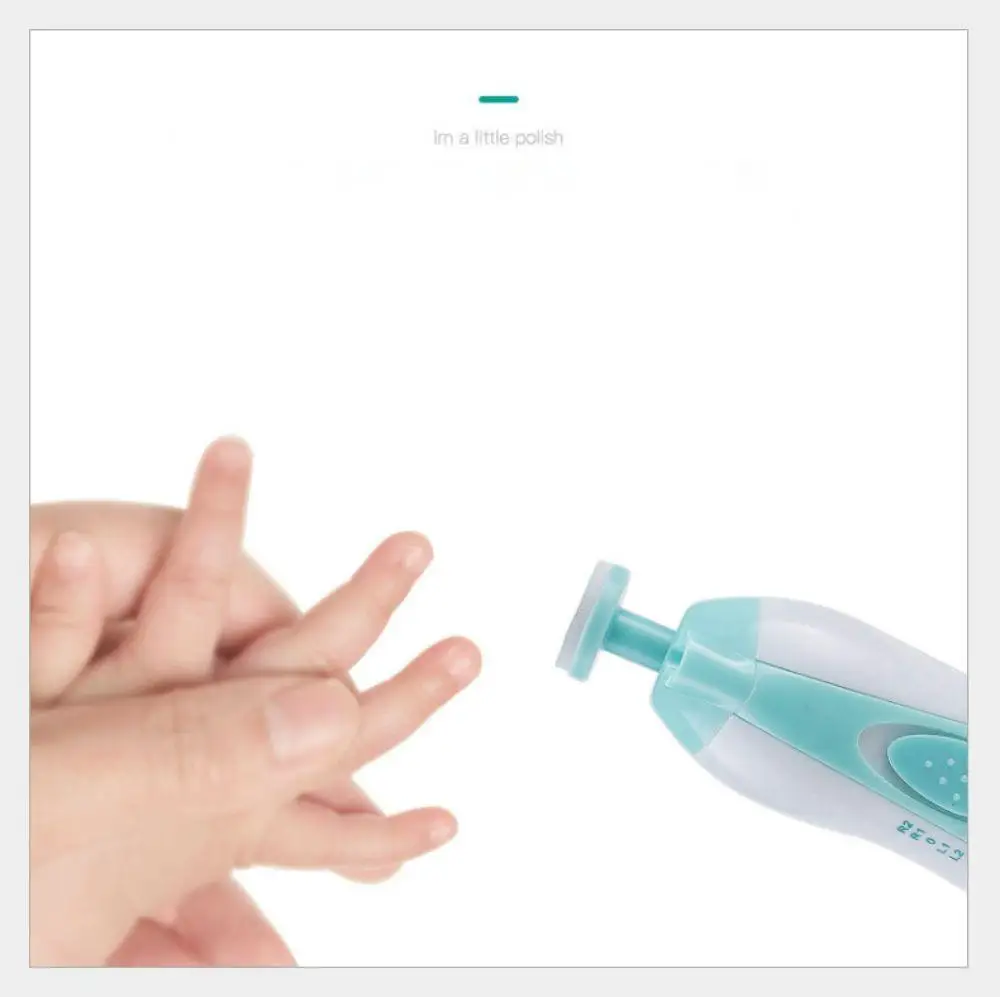 Manufacturer Outlet Low Noise Electric 6 In 1 Baby Nail Trimmer Multi Function Baby Nail Trimmer