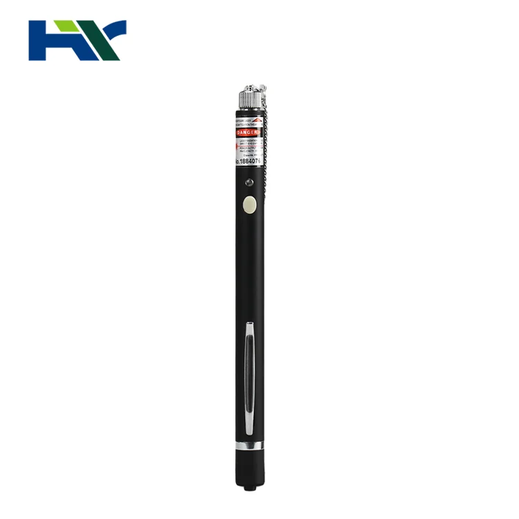 Fiber Optic Visual Fault Locator 20km Range VFL Pen Style 2.5mm universal connector for FTTH  Red Detector Laser Cable Tester