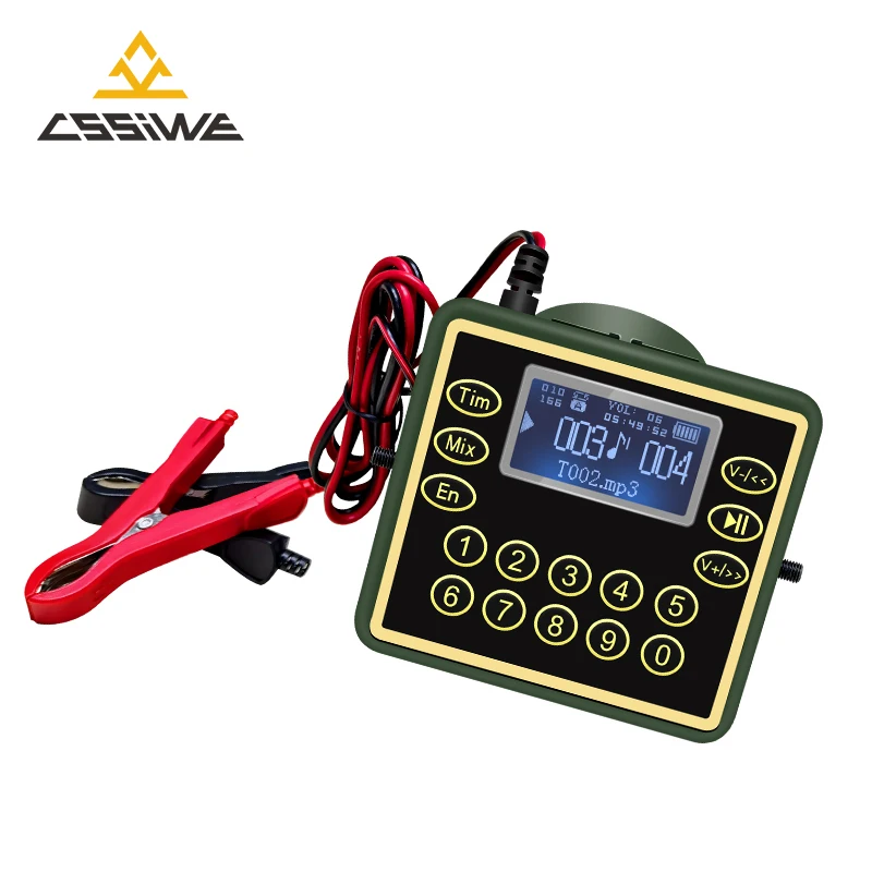 High quality Waterproof 80W Remix Hunting Game play Animal Sounds Bird Caller Duck call for Hunting CSW-820MIX