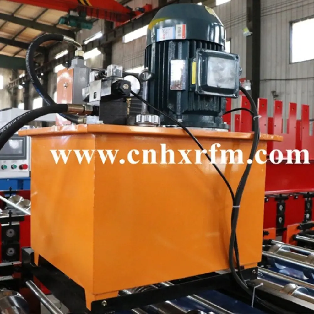 fully automatic 5v trapezoidal and corrugated metal roof panel tiles making machinery double layer roofing roll forming machine
