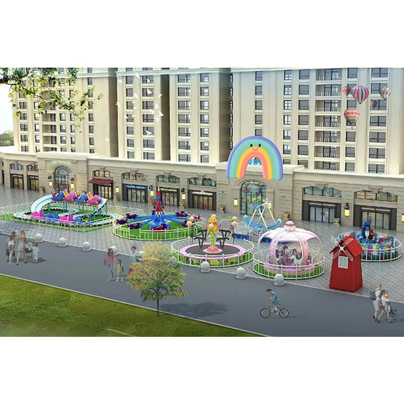 Custom Design Kids and Adults Unpowered Aluminum Zip Line Outdoor Equipment for Sale