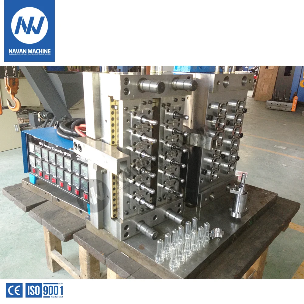 High Quality Full Automatic PET Bottle Preform Mould For Injection Molding Machine