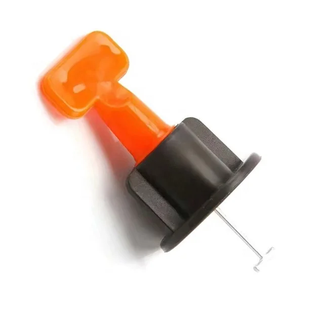 Hot Sale SR 100Pcs Tile Compensation System White Stone Tile Locator Height Regulator Tile Setting Wall Leveling System