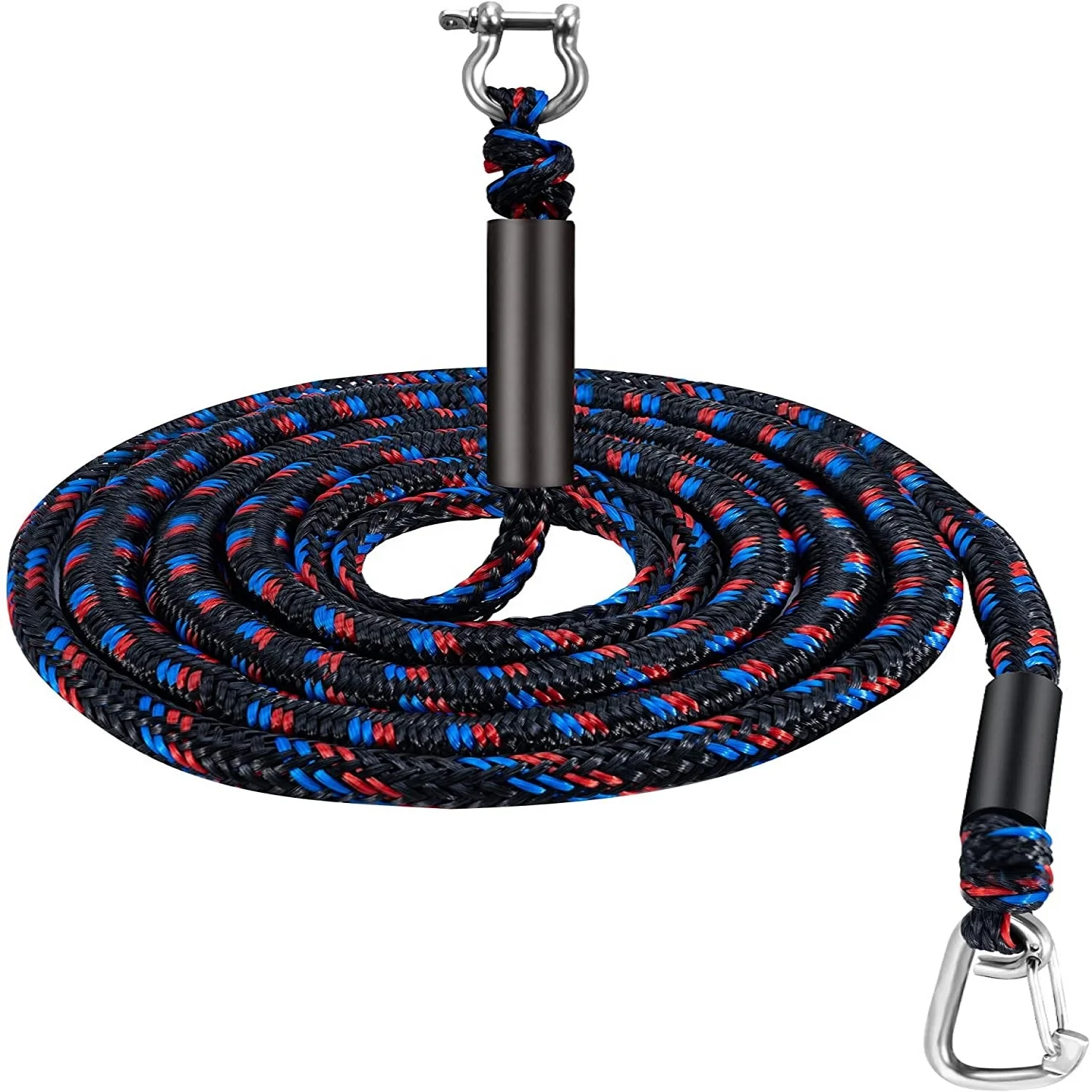 AnchorMate Bungee Line | Elastic Anchoring Rope Prevents Anchor From Dislocating | Keeps Your Boat, Jet Ski or PWC Safely Tether