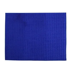 Microfiber dish drying mat Superfine fiber polyester warp knitted grid drying pad compound sponge absorbent table mat