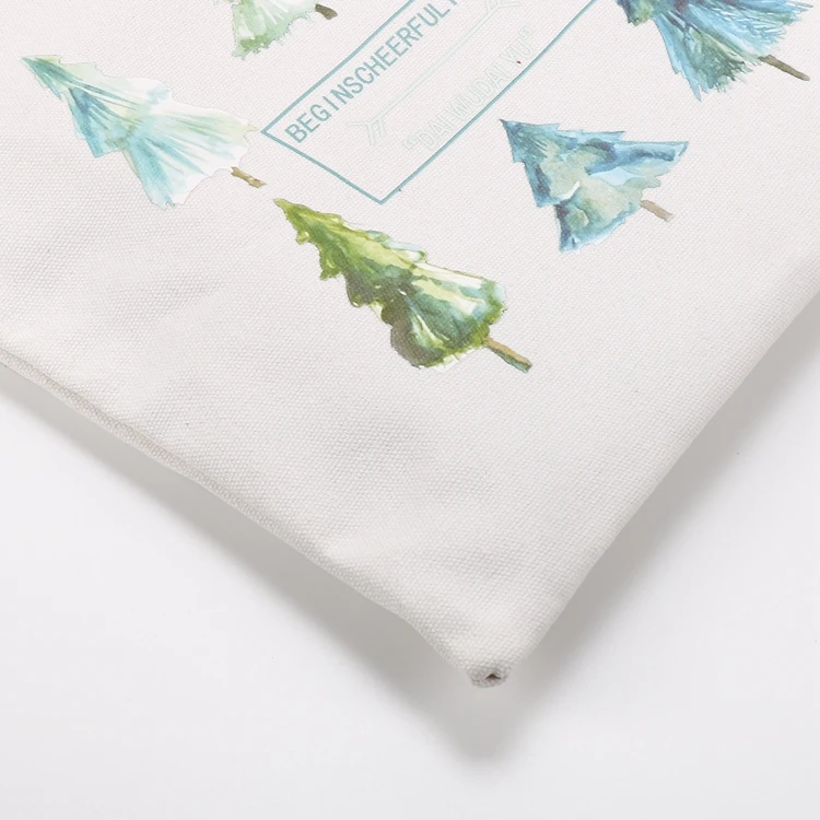 Promotional Shopping Bag Custom Printed Canvas Tote Cotton Bag