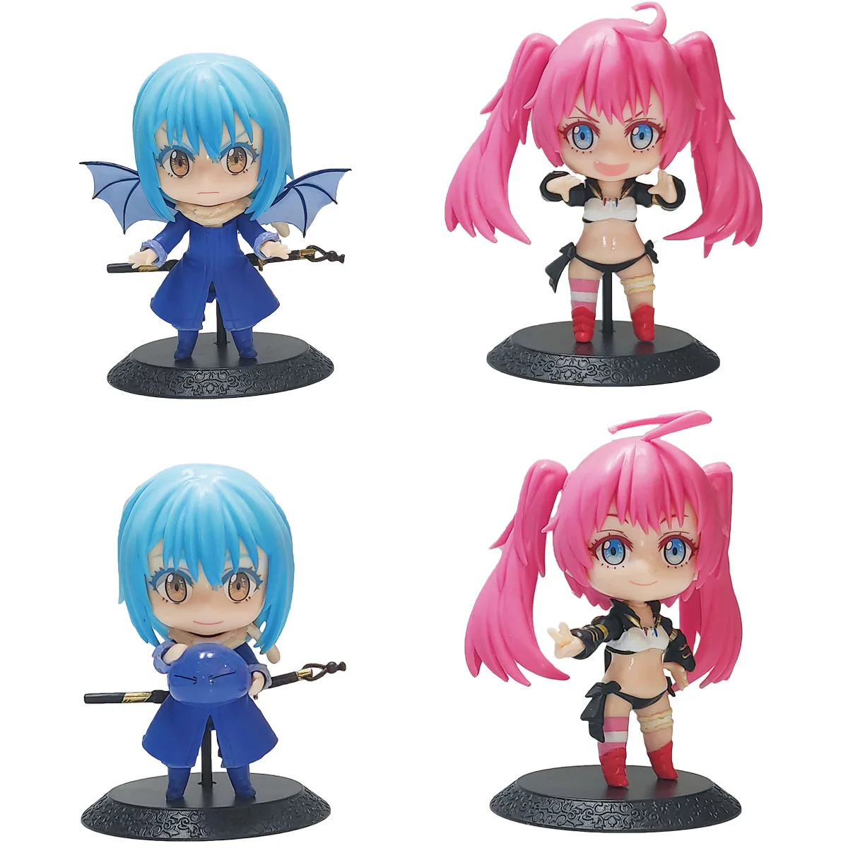 Q Version Anime Figures Set That Time I Got Reincarnated as a Slime Anime Action Figures