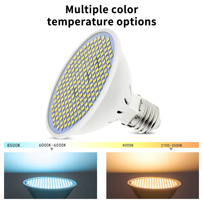 Лидер продаж светодиодная лампа для теплицы на заказ 3000K 8 Вт 200 выращивания растений в помещении