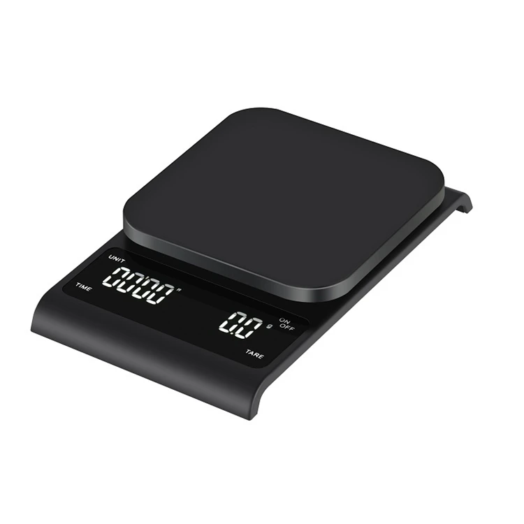 Электронные кухонные весы для кофе с таймером, 3 кг, 0,1 г