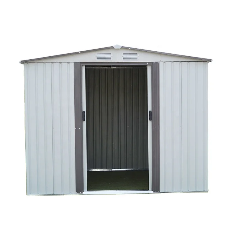 Навес для хранения на открытом воздухе 10x8, навес для хранения, используемый металлический навес