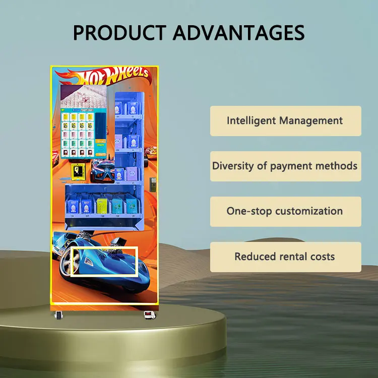 Customized Service Vending Machine For Small Business Lucky Box Vending Machine Small Vending Machine For Sale Diverse Products