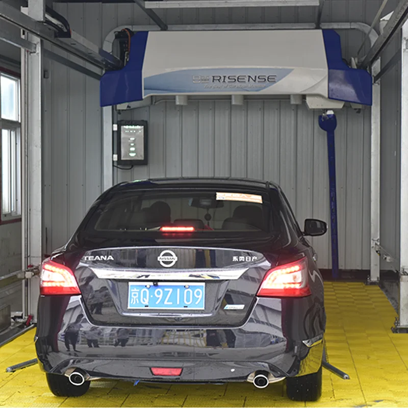 Risense automatic touchless robotic car  washig system tecnologia unmanned wash car wash machine