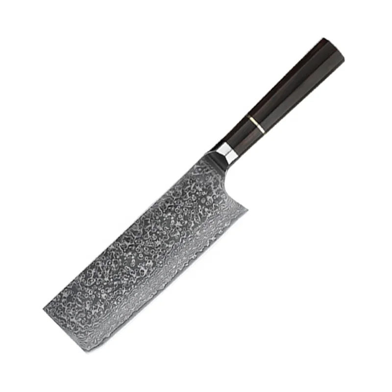 Damascus kitchen cleaver knife,butcher knife with factory price