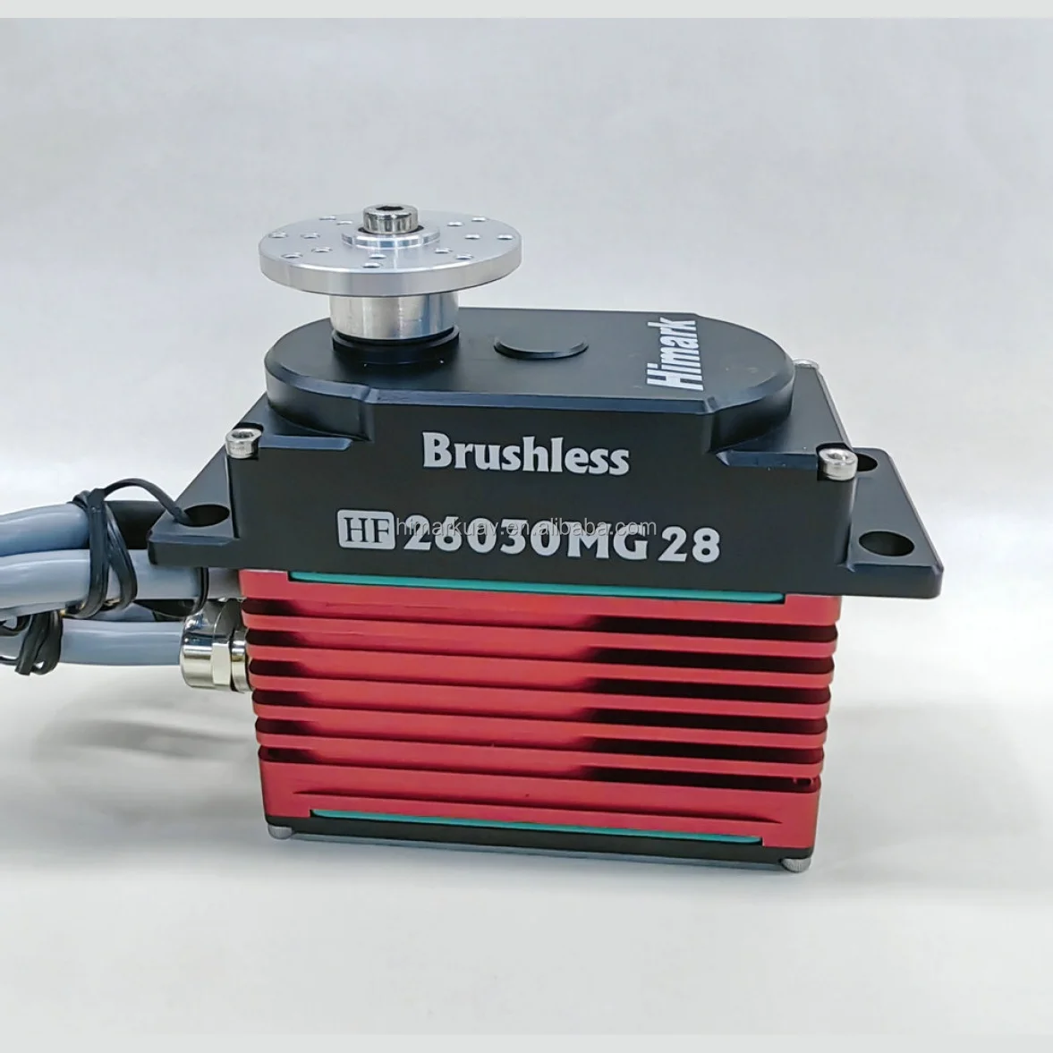 Himark Industrial Super Speed 12V PWM+RS485 26.00Nm 12V 45Mm Servo Production Smart Full Aluminum Alloy Case for Teaching Valve