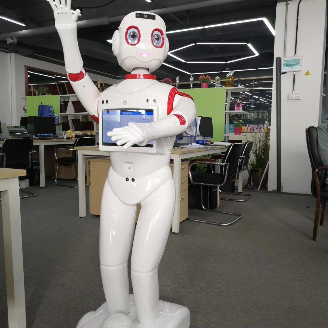 Humanoid robot AI Medida de temperatura Temperature measurement smart robot/Christmas gift robot toys