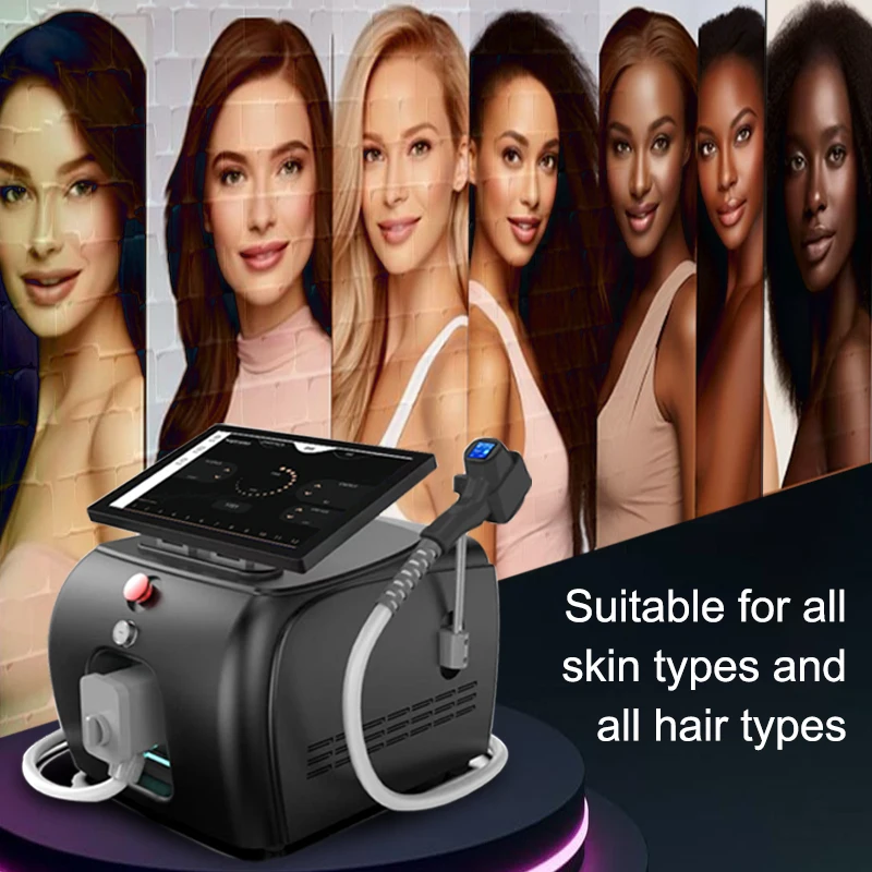 HONGQI Diode Laser 755 808 940 1064 Portable Diode 808 Laser Hair Removal Personal Use 808 Diode Laser Hair Removal Machine