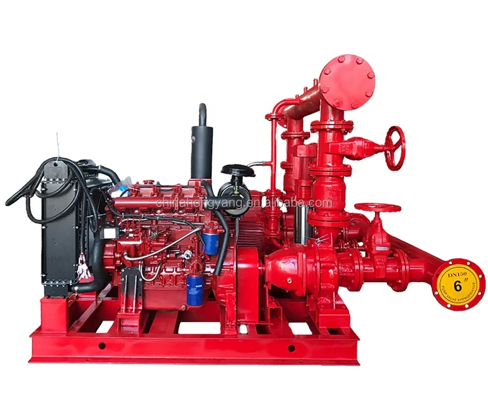 500GPM EDJ противопожарный насос Комплект национального стандарта GB6245 и NFPA 20