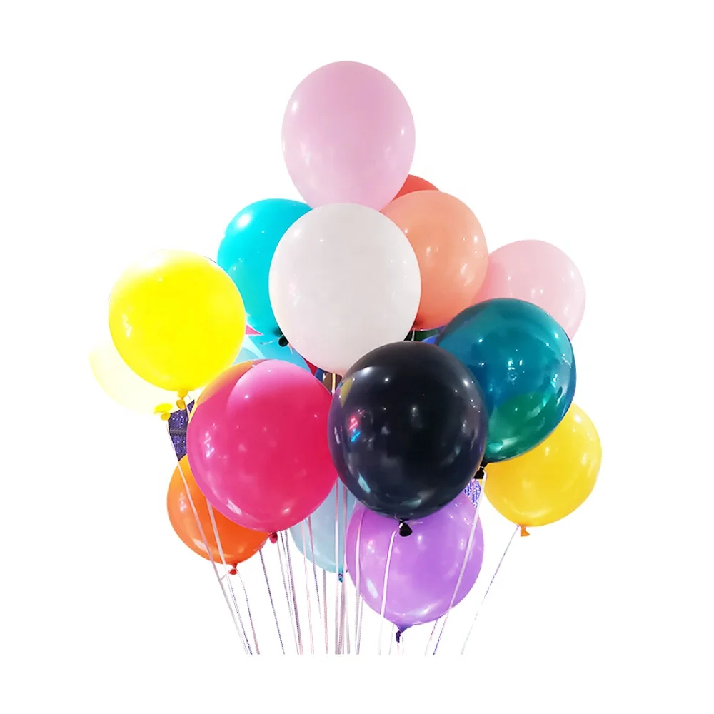 Wholesale 12 inch 2.8g Helium Latex Happy Birthday Wedding Valentines Day Ballons Party Decorations Balloon