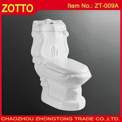 Знаменитый бренд роскошный Западный туалет элегантный современный золотой комод набор красочных керамических ванных комнат индивидуальный Туалет