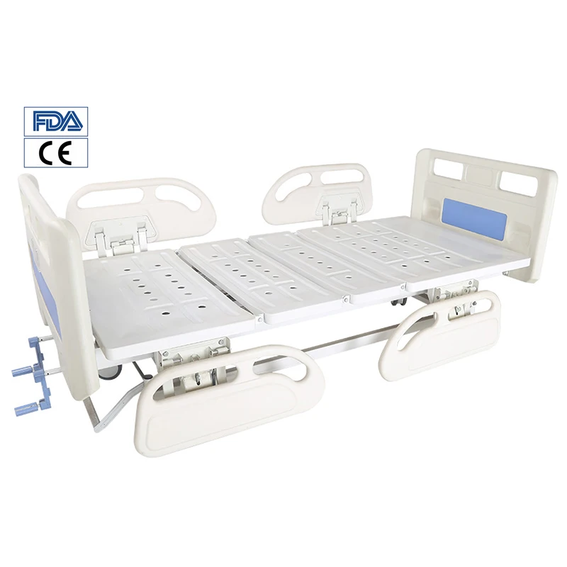 
Three function hospital bed Cheap Price Single Crank Manual Medical Hospital Bed For Mobile Hospitals 