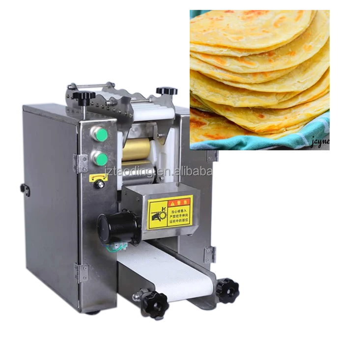 Food industry automatic thin pancake machine maquina de tortillas de harina electric roti maker machine chapati making machine