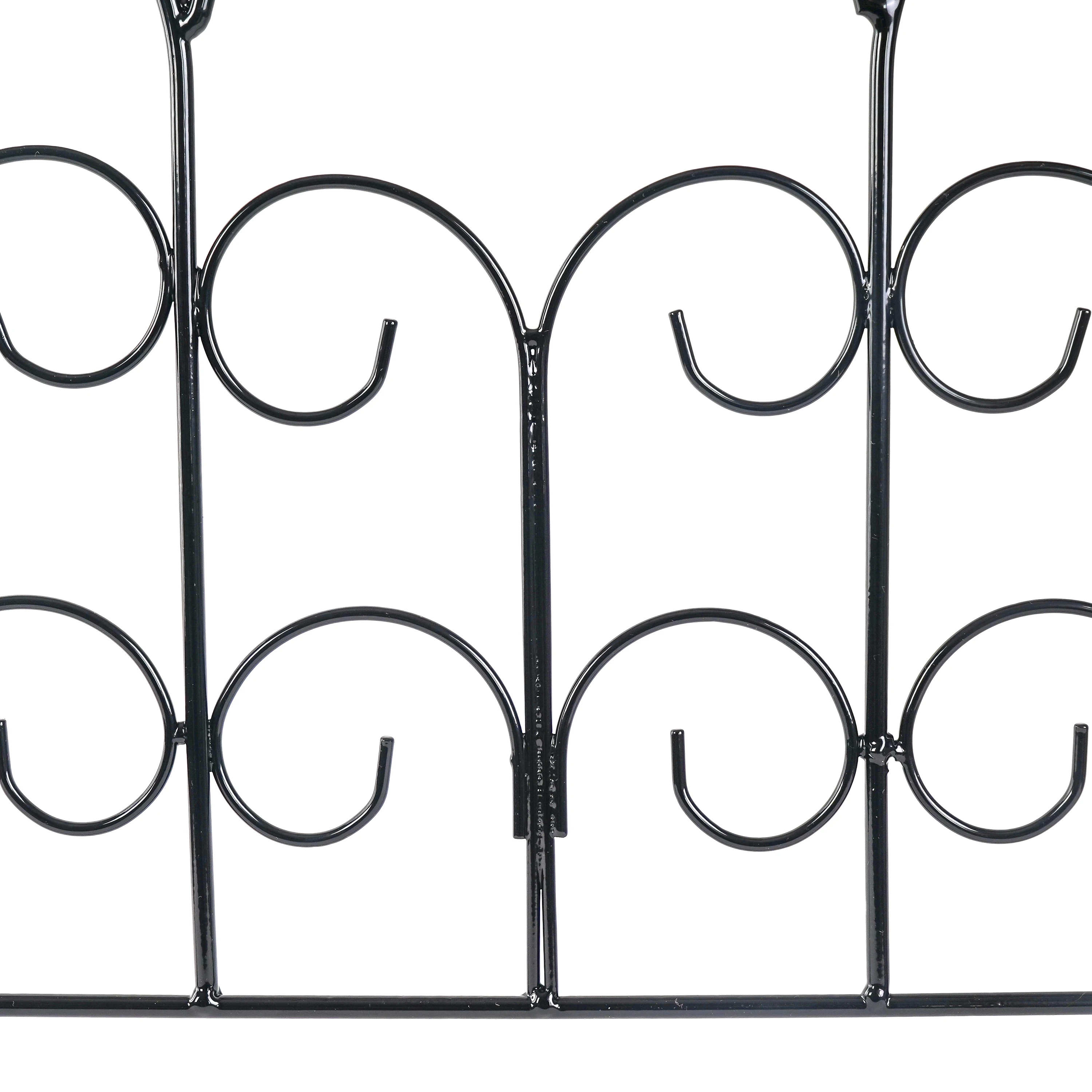 High Quality Morden Courtyard Fence Decorative Iron Panels Metal Portable Garden Fence