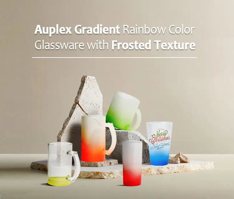 glass coffee mug with lid heat resistant glass mug 11oz transparent glass sublimation mug