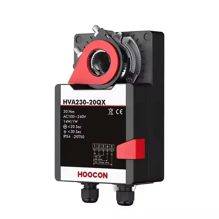 Modulating Control With Two Sets of Auxiliary Switches 20NM Air Damper Actuator