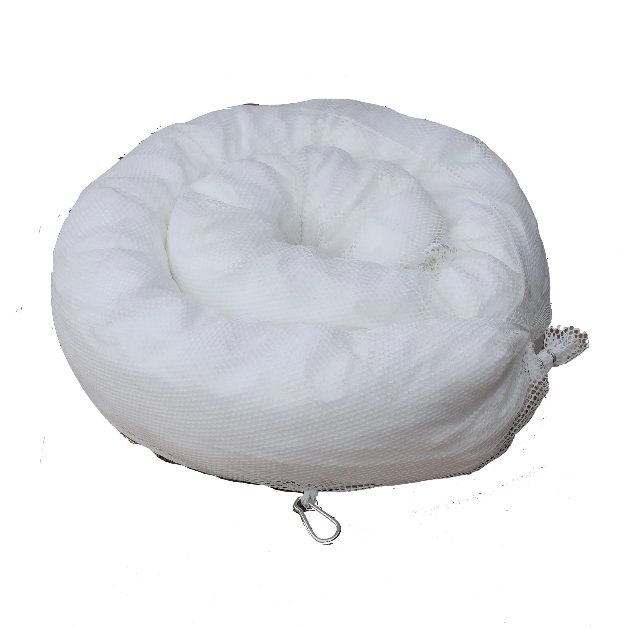 100% Polypropylene 25 cm oil boom absorbent for oil spill control