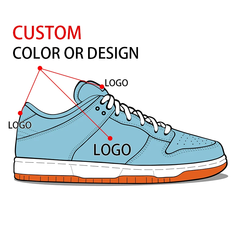 Высококачественные оригинальные мужские повседневные кроссовки из натуральной кожи с логотипом на заказ, скейтборд Sho