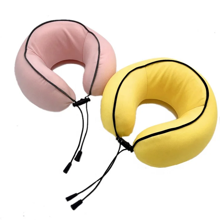 Customized Factory Price Cheap Wholesale Cervical Pillows Memory Foam U Shape Neck Travel Pillow Nap Pillow