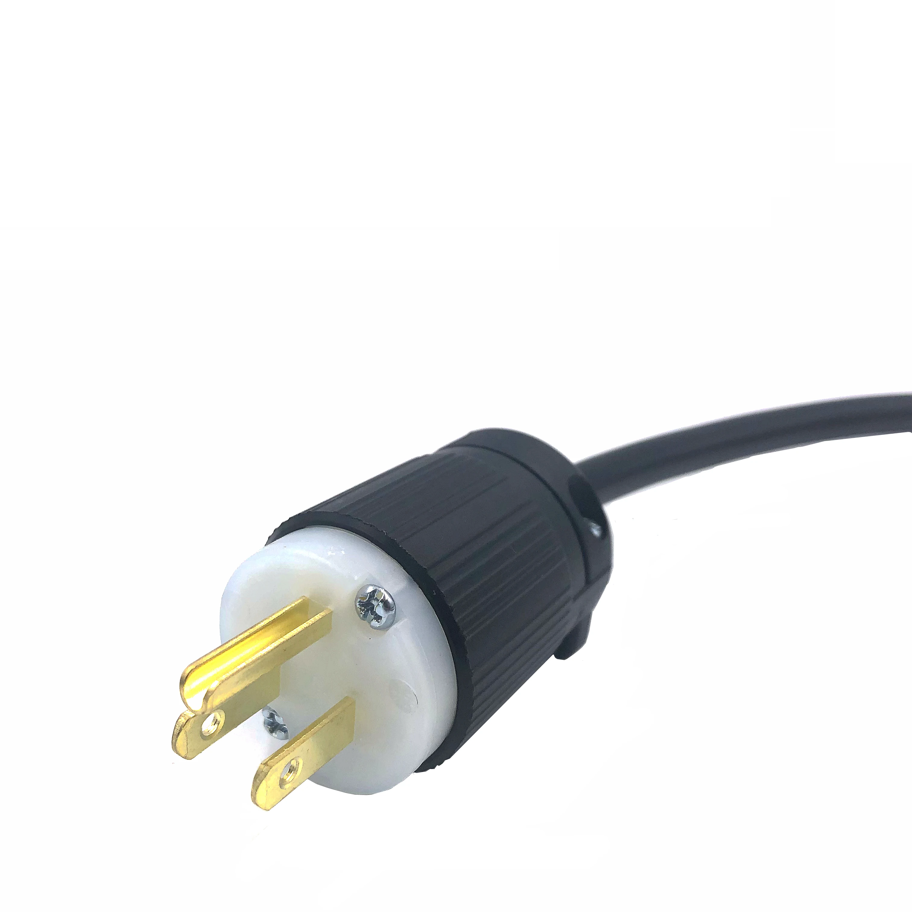 6 Feet 110V 15A Nema 5-15P Assembled Plug to Powercon 14AWG Extension Cables